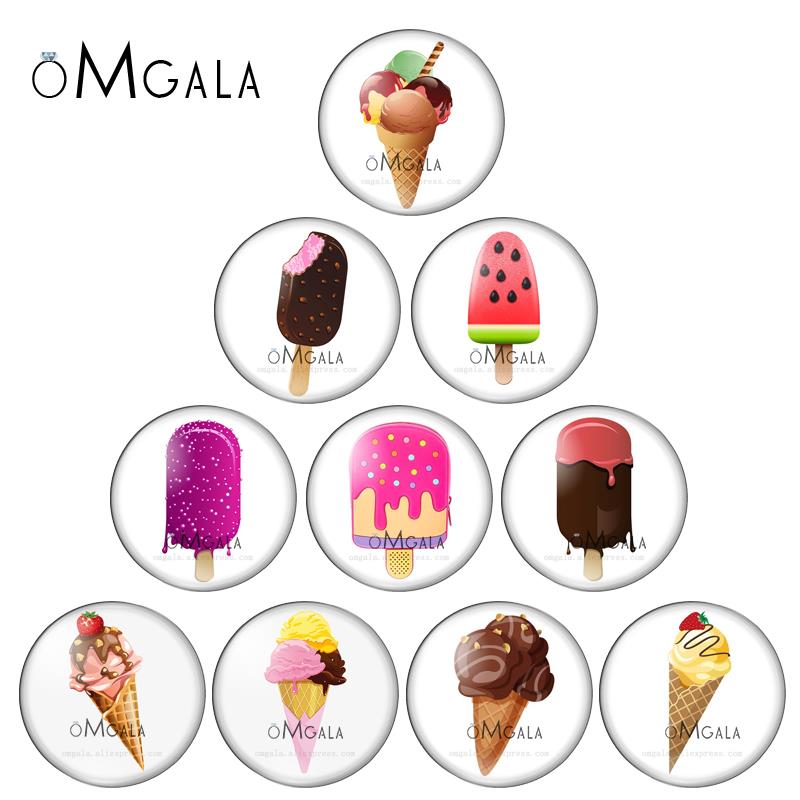Jewelry Making Drawing - New Summer ice cream drawings 10pcs