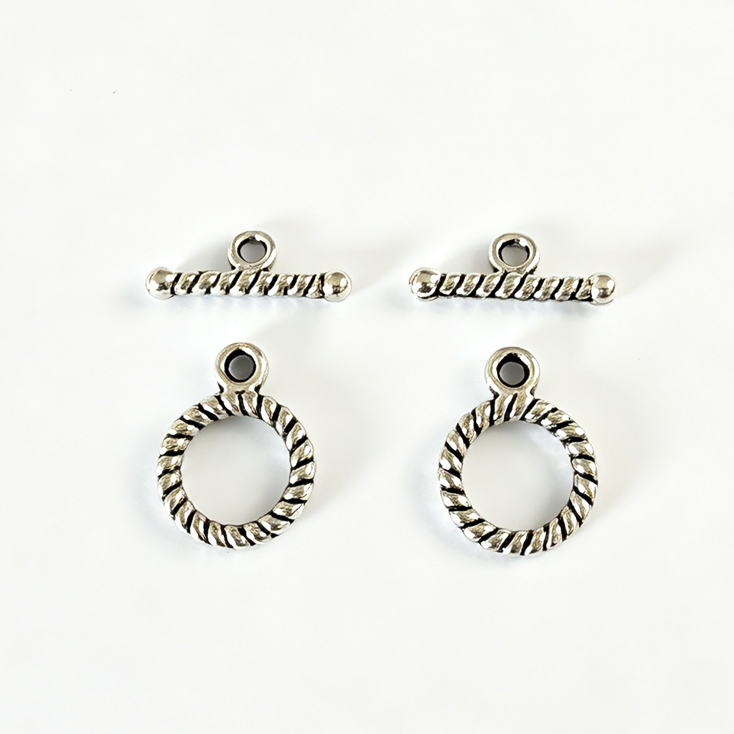 Jewelry Making A Ring - 30sets Ring:10.3mm Bar:14mm Hole:1.8mm Round Toggle