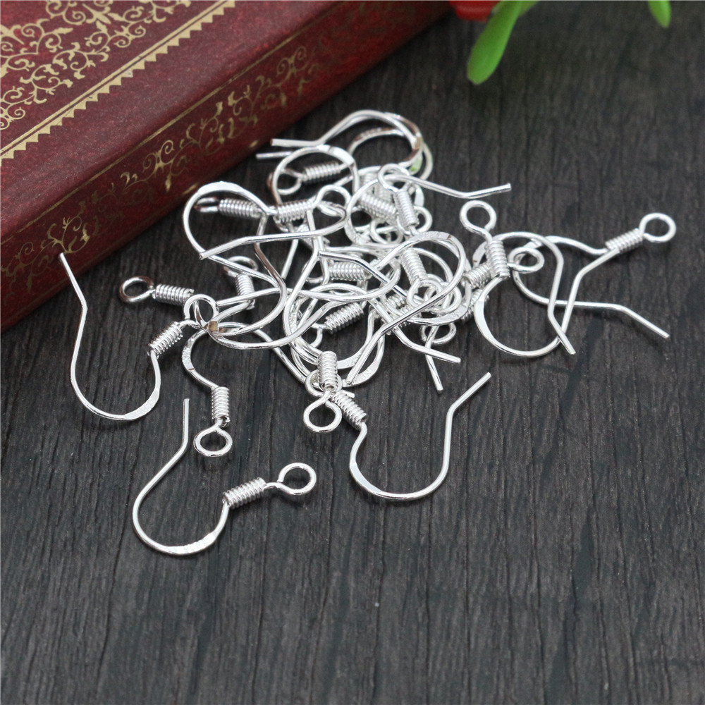 Jewelry Making Findings - 50pcs 16mm 925 Sterling Silver Plated