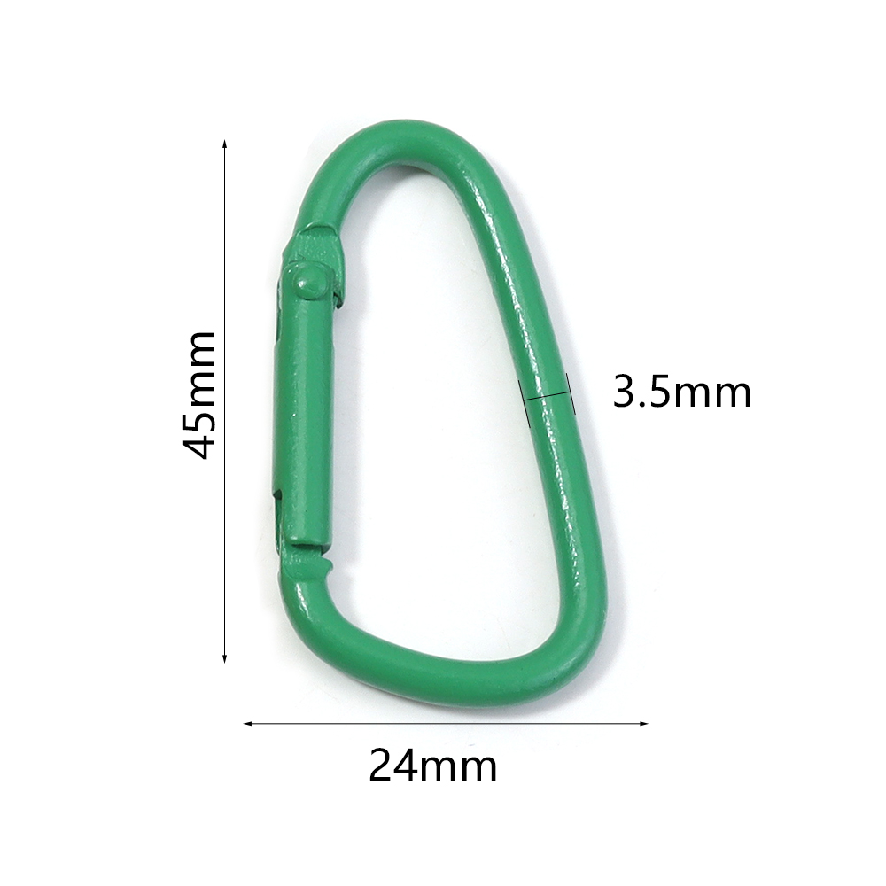 10pcs Colorful Carabiner Clip  - огляд і ціна Jewelry Making A Ring