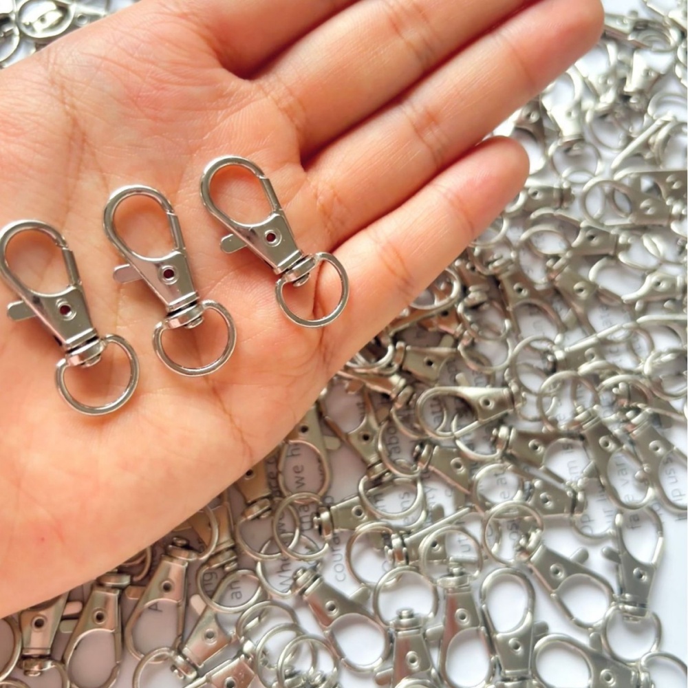 25-200Pcs Metal Swivel Snap Ho - огляд і ціна Jewelry Making A Ring