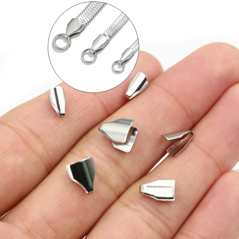 100pcs Stainless Steel 2-7mm F - огляд і ціна Jewelry Making Findings