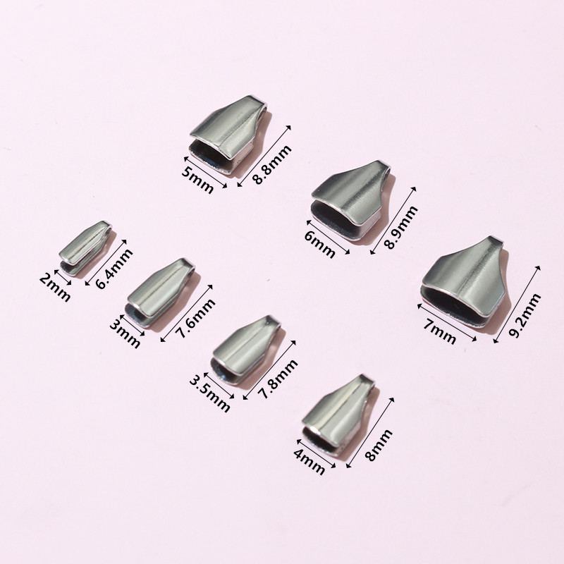 100pcs Stainless Steel 2-7mm F - огляд і ціна Jewelry Making Findings