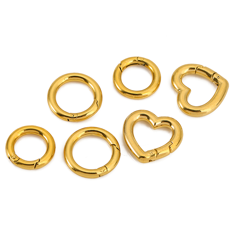 2pcs Stainless Steel Clasps He - огляд і ціна Jewelry Making A Ring