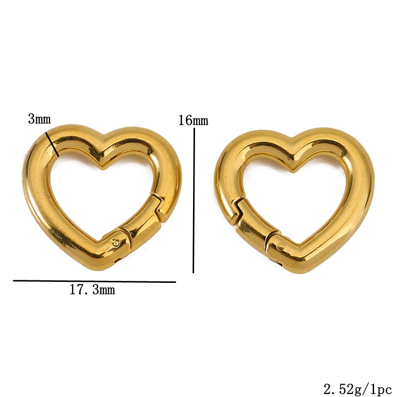 2pcs Stainless Steel Clasps He - огляд і ціна Jewelry Making A Ring