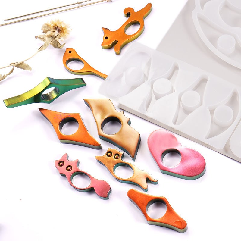 DIY Crystal Mirror Silicone Mo - огляд і ціна Jewelry Making Guide Book