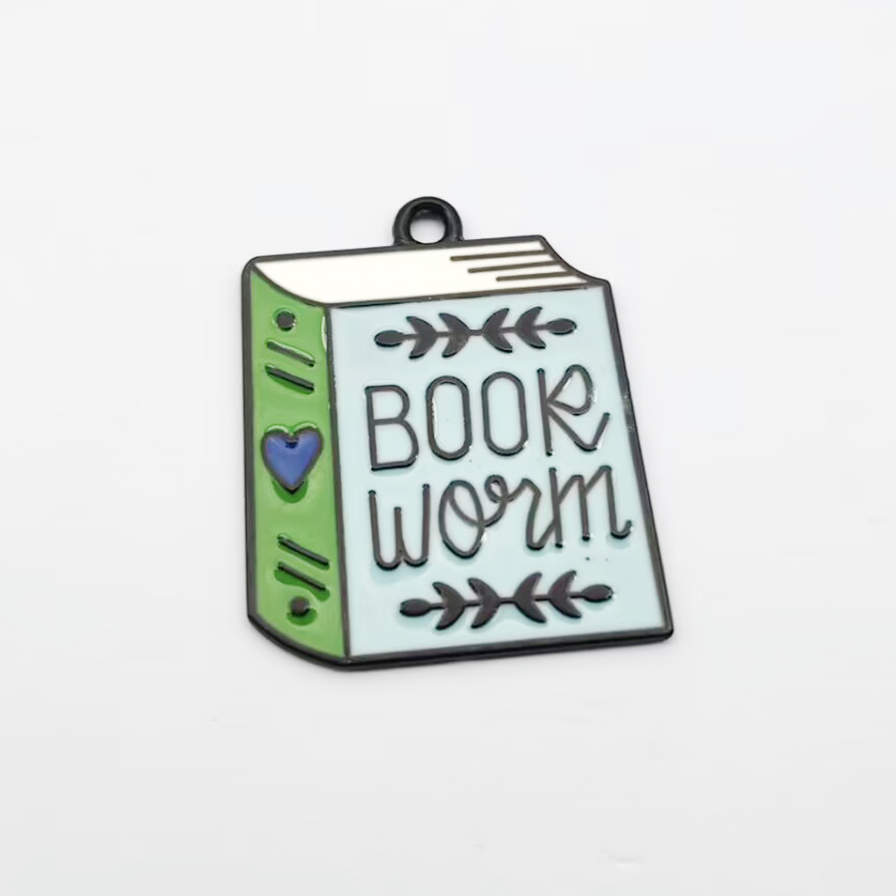 10pcs Flower Book Charm for Je - огляд і ціна Jewelry Making Guide Book
