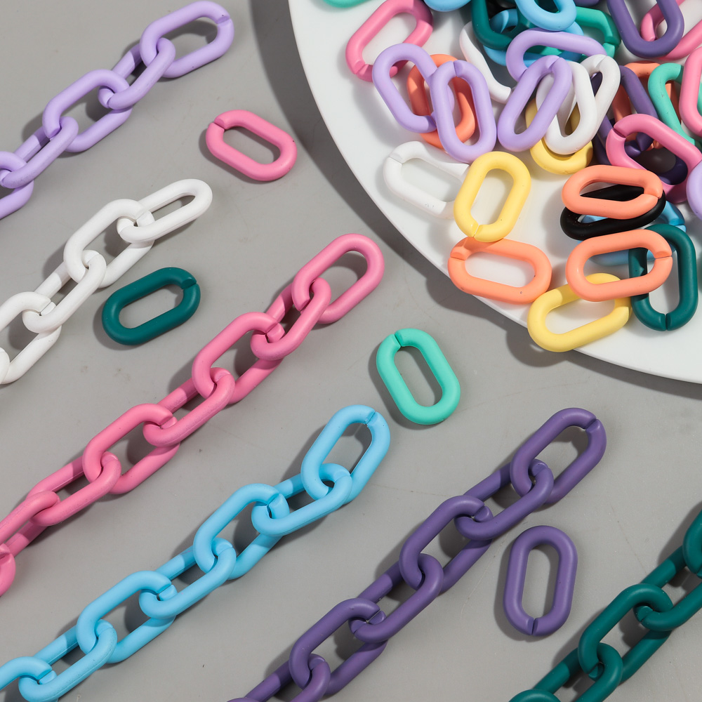 20pcs Acrylic 16x27mm Colorful - огляд і ціна Jewelry Making Glasses