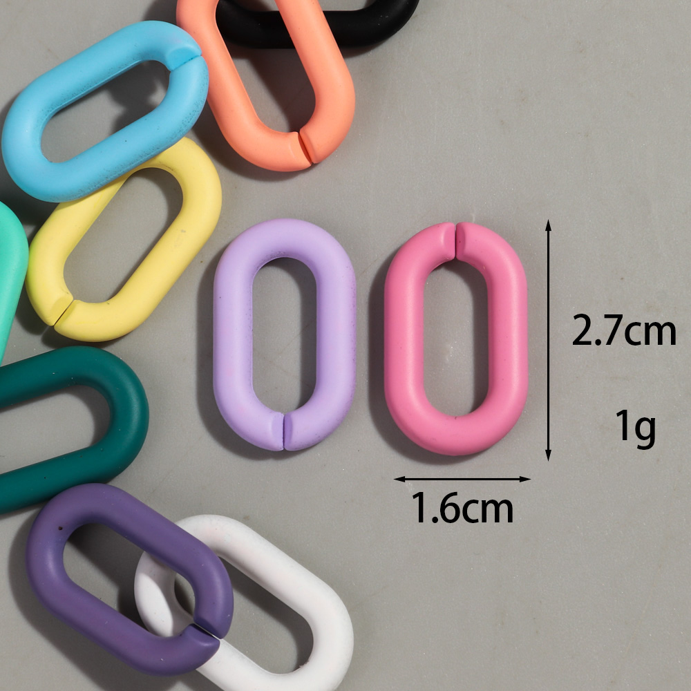 20pcs Acrylic 16x27mm Colorful - огляд і ціна Jewelry Making Glasses