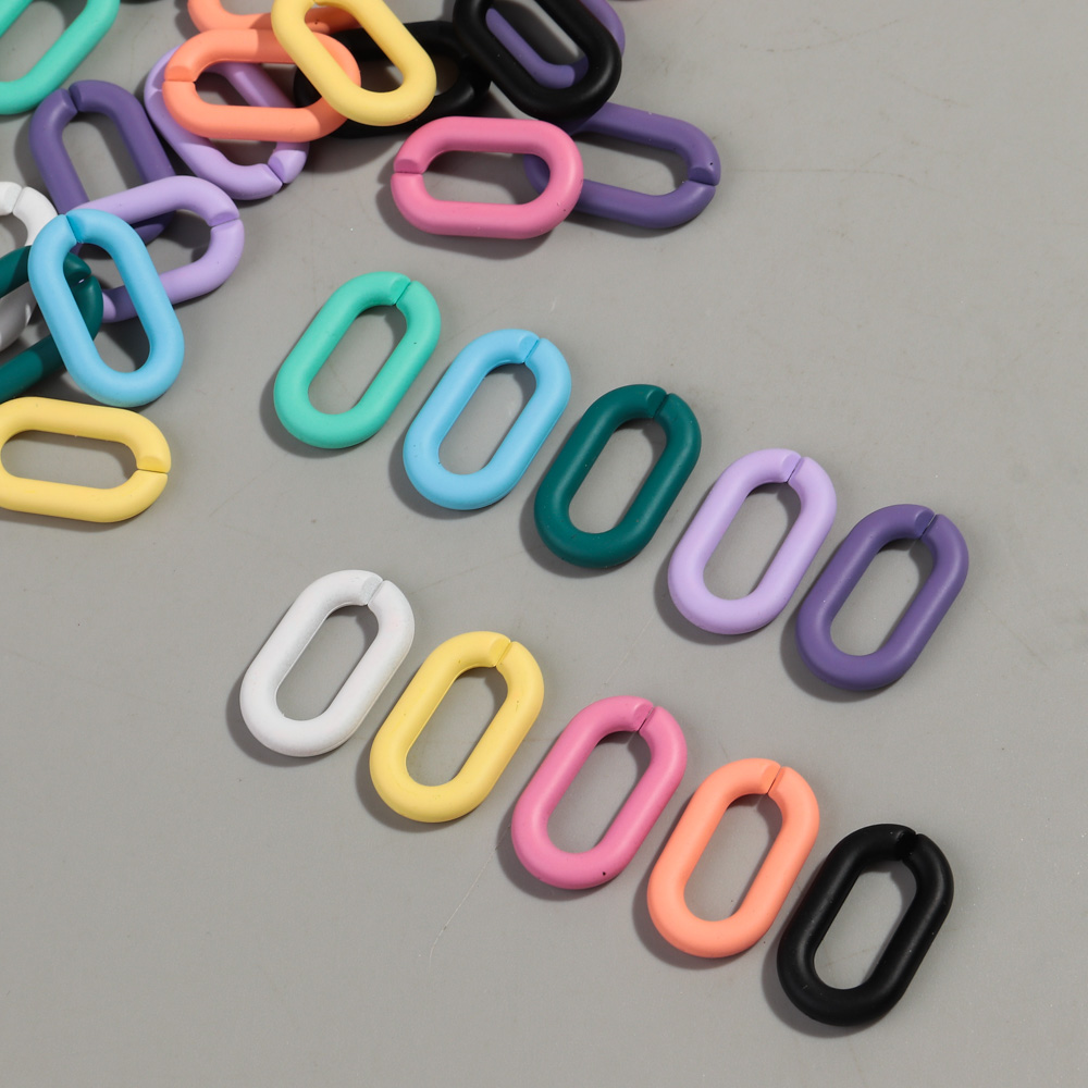 20pcs Acrylic 16x27mm Colorful - огляд і ціна Jewelry Making Glasses