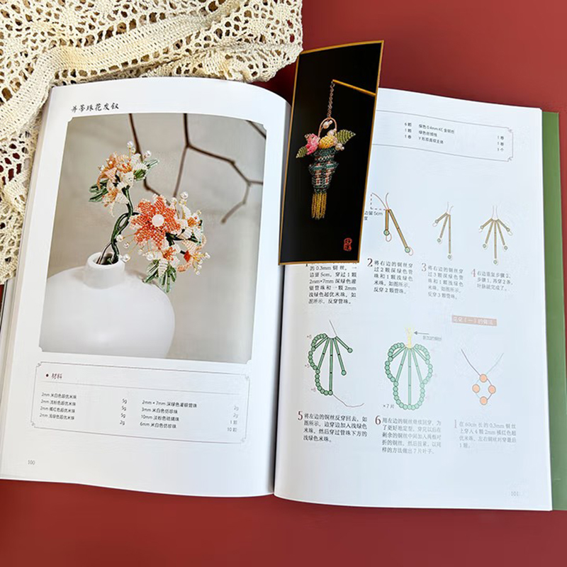 Beaded Jewelry Making Tutorial - огляд і ціна Jewelry Making Guide Book