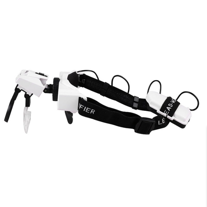 Illuminated Headband Magnifier - огляд і ціна Jewelry Making Glasses