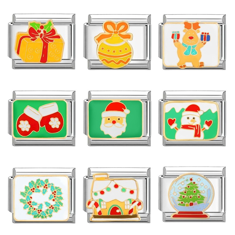 Y2K Red Green Christmas Santa  - огляд і ціна Jewelry Making Gloves