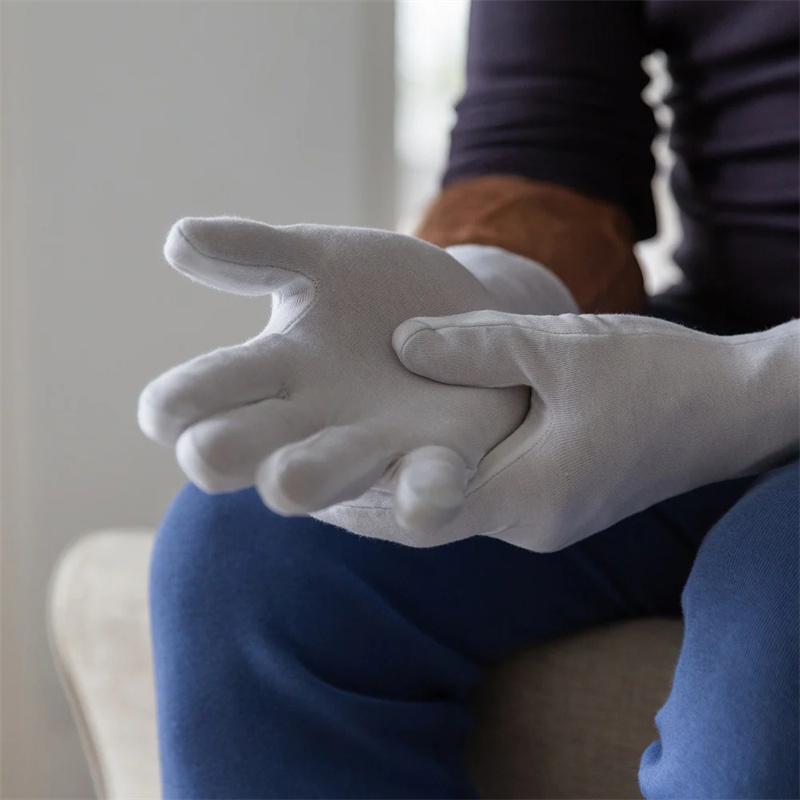 12/6 Pairs Cotton Work Gloves  - огляд і ціна Jewelry Making Gloves