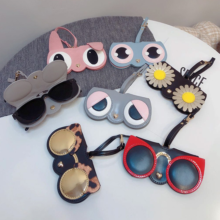 ins cartoon cute glasses case  - огляд і ціна Jewelry Making Glasses
