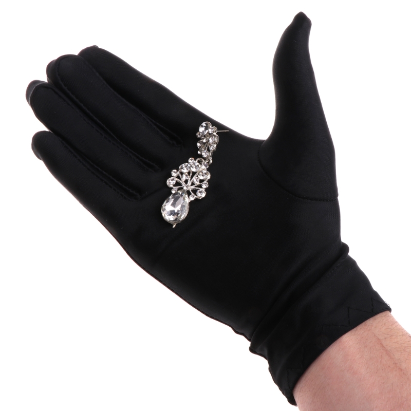 Black Cotton Gloves Jewelry Gl - огляд і ціна Jewelry Making Gloves