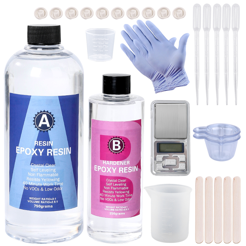 Epoxy Resin Kit Crystal Clear  - огляд і ціна Jewelry Making Gloves