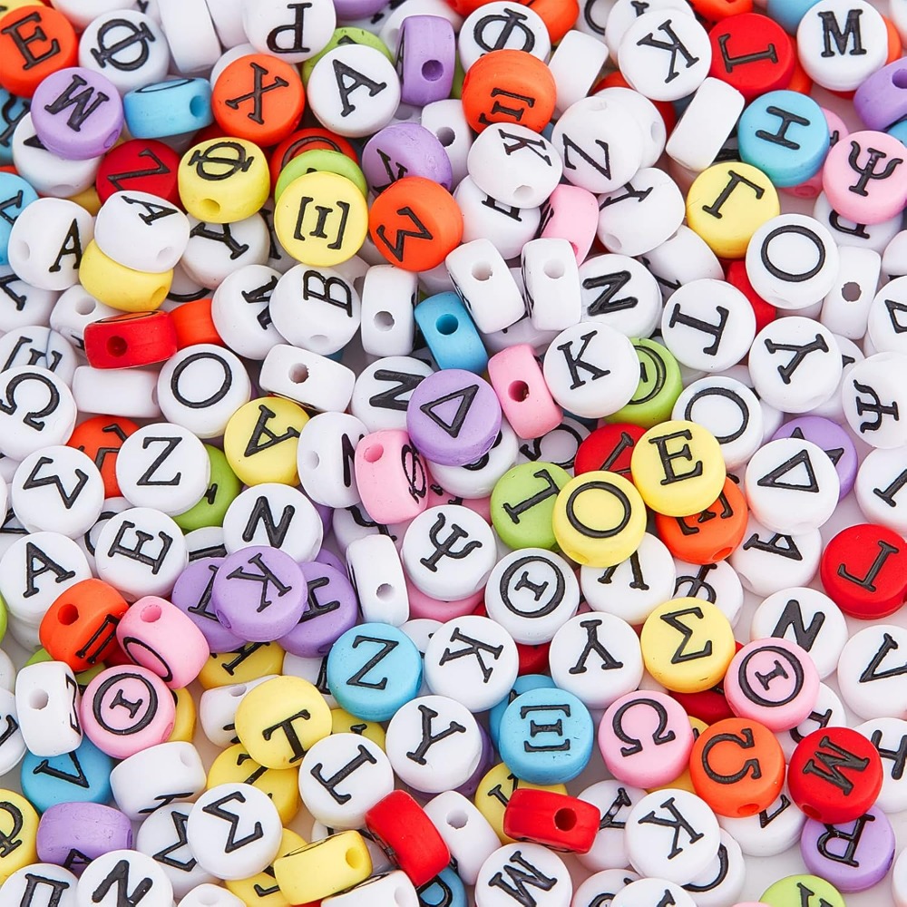 Greek Alphabet Bead Stretch Br - огляд і ціна Jewelry Making Thread