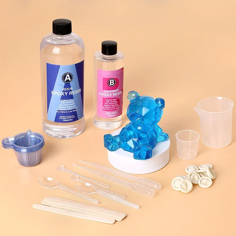 Easy Mixing Epoxy Resin Kit Cr - огляд і ціна Jewelry Making Gloves