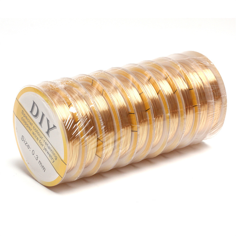 1Roll Silver Copper Wire 0.3/0 - огляд і ціна Jewelry Making Thread