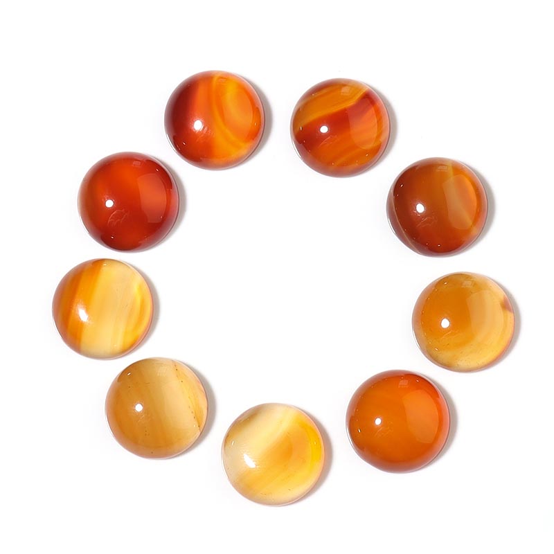 DC 10pcs/lot Red Agate 4/6/8/1 - огляд і ціна Jewelry Making Dc