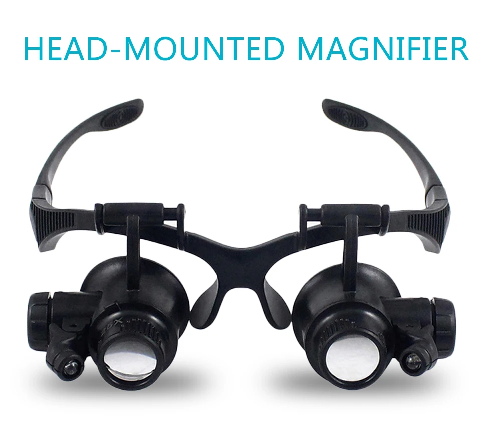 New Headband LED Light Glasses - огляд і ціна Jewelry Making Glasses