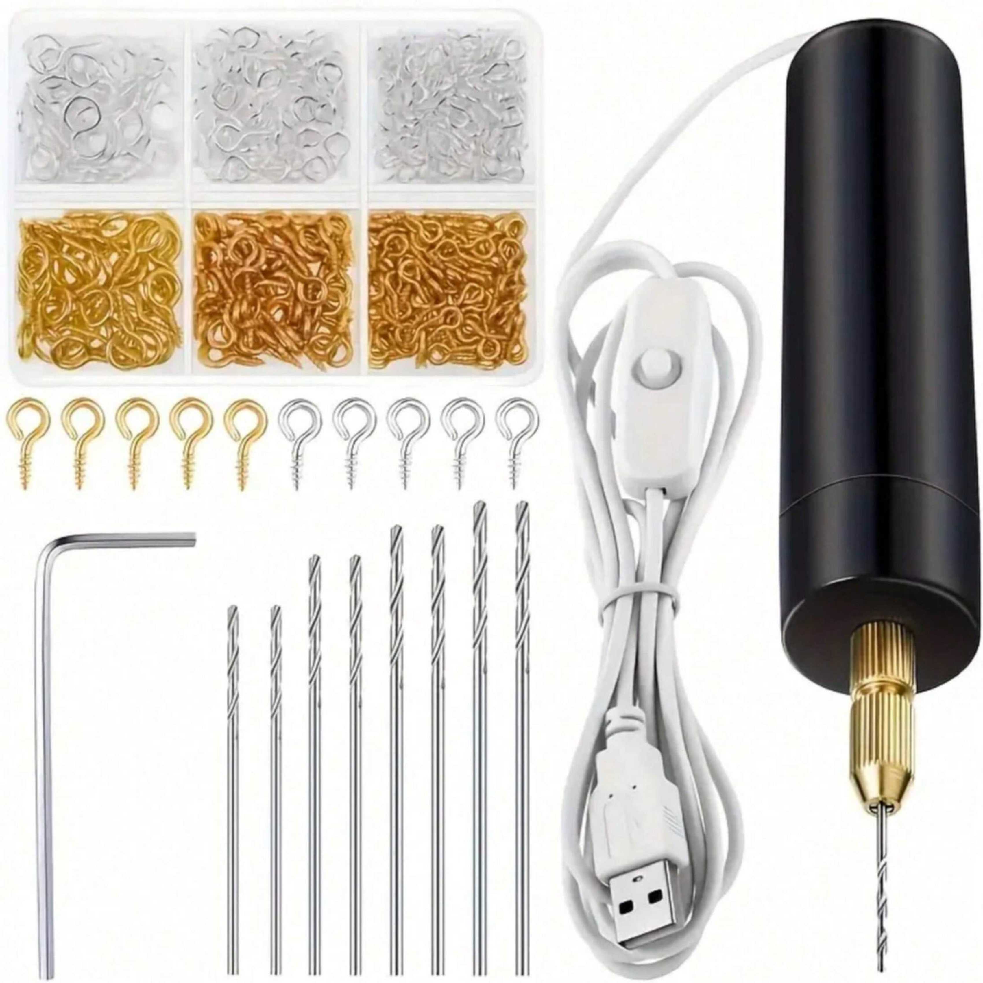 【Mini Electric Drill Set】10Pcs - огляд і ціна Jewelry Making Dc