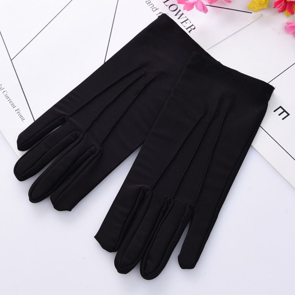 Soft White Cotton Gloves Thin  - огляд і ціна Jewelry Making Gloves