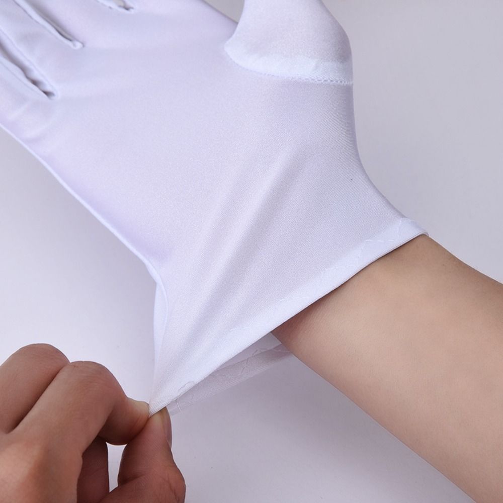 Soft White Cotton Gloves Thin  - огляд і ціна Jewelry Making Gloves