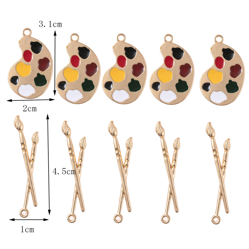 Trendy 10Pcs/PACK Fun Colorful - огляд і ціна Jewelry Making Drawing