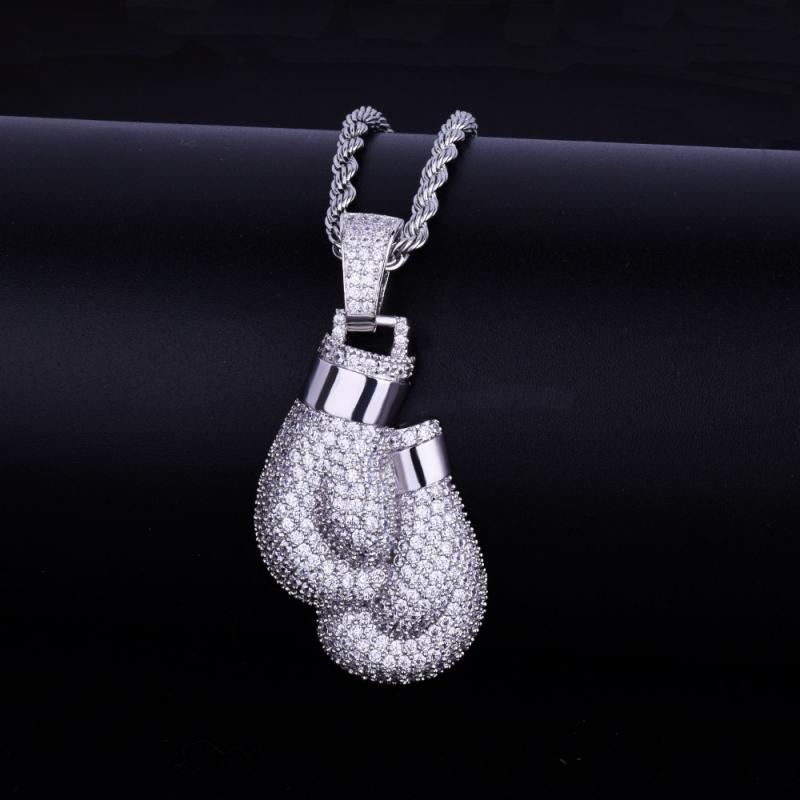 Hip Hop Bling Iced Cubic Zirco - огляд і ціна Jewelry Making Gloves