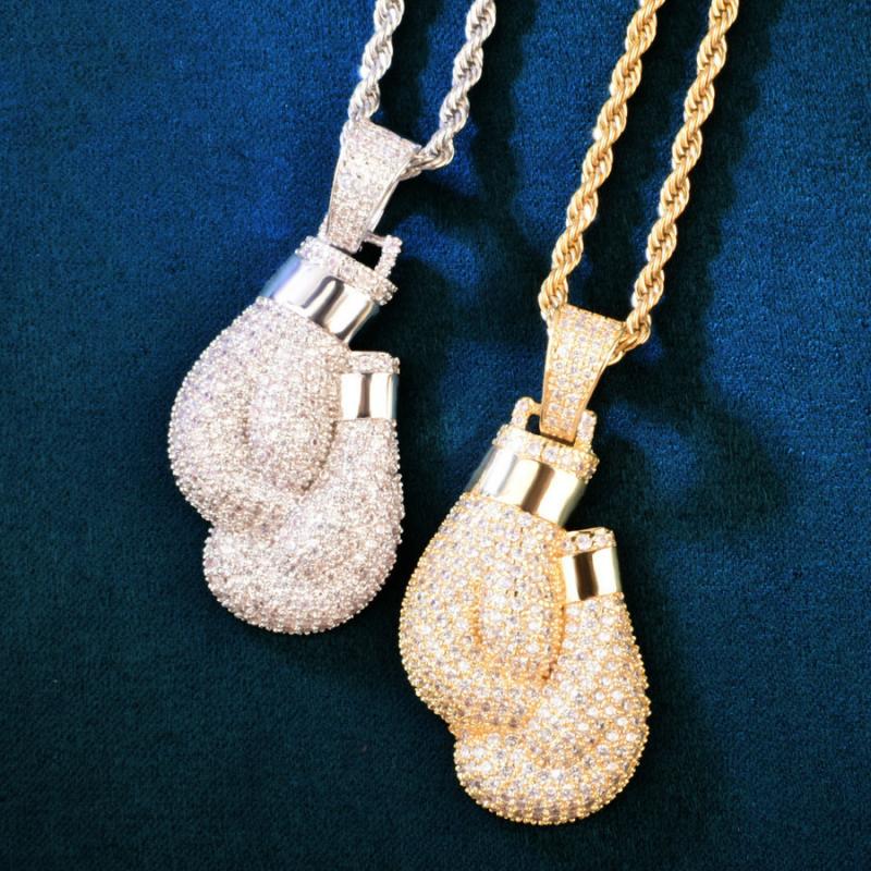 Hip Hop Bling Iced Cubic Zirco - огляд і ціна Jewelry Making Gloves