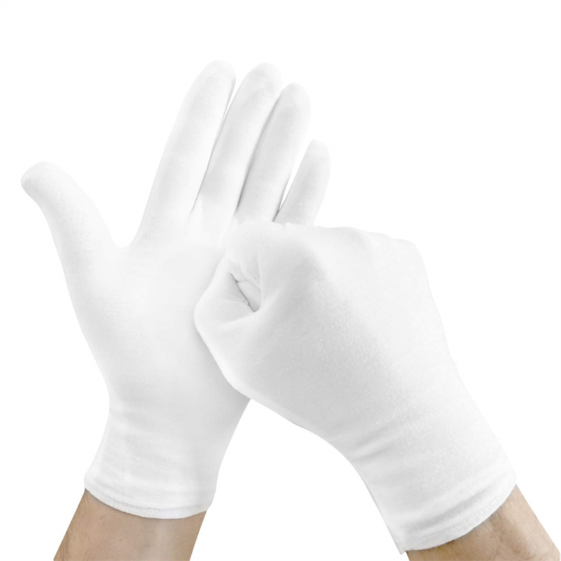 12Pairs White Cotton Work Glov - огляд і ціна Jewelry Making Gloves