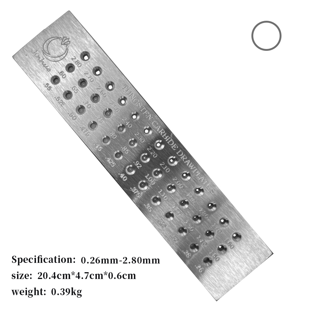Tungsten Carbide Wire Drawplat - огляд і ціна Jewelry Making Drawing