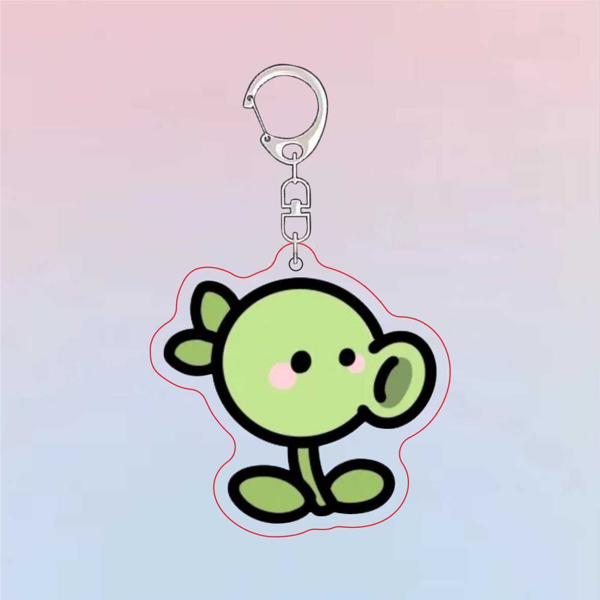 Plants Vs Zombies Acrylic Cute - огляд і ціна Jewelry Making Findings