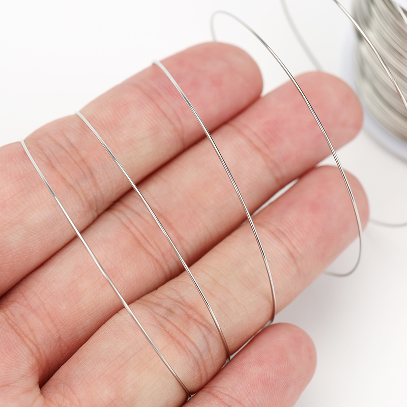 1roll Stainless Steel 0.2 0.3  - огляд і ціна Jewelry Making Thread