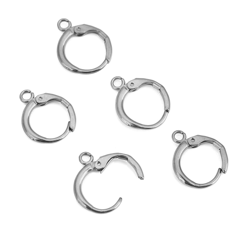 10pcs 12mm Hypoallergenic Earr - огляд і ціна Jewelry Making Findings