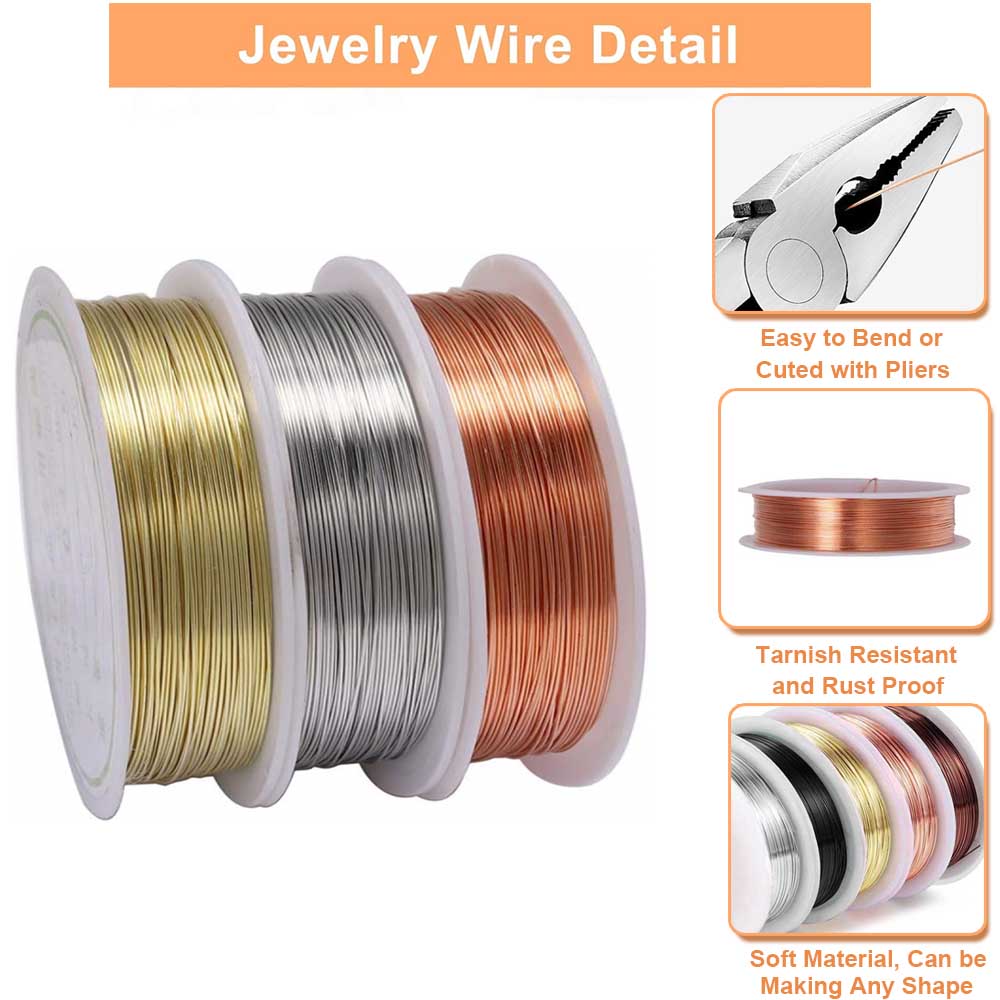 1pc 0.2-1mm Coppers Jewelry Wi - огляд і ціна Jewelry Making Thread