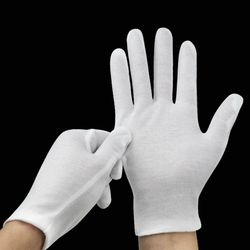 24PCS White Gloves 12 Pairs So - огляд і ціна Jewelry Making Gloves