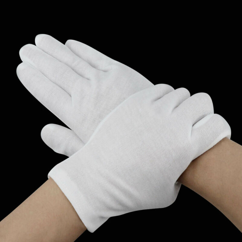 24PCS White Gloves 12 Pairs So - огляд і ціна Jewelry Making Gloves