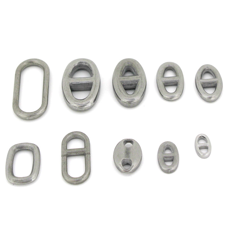 10Pcs Stainless Steel Double H - огляд і ціна Jewelry Making Findings