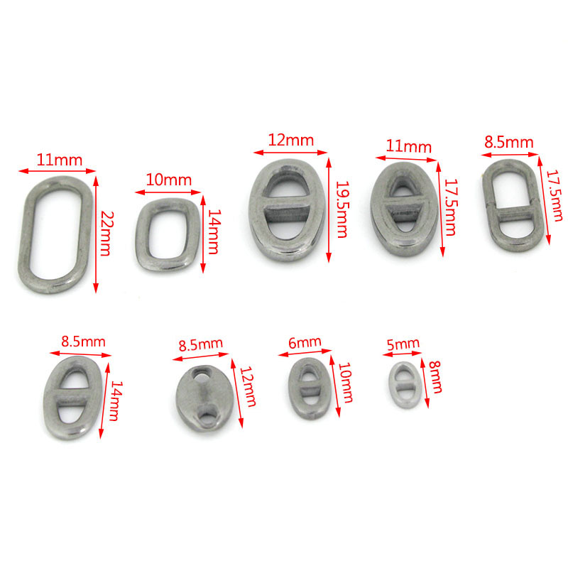10Pcs Stainless Steel Double H - огляд і ціна Jewelry Making Findings