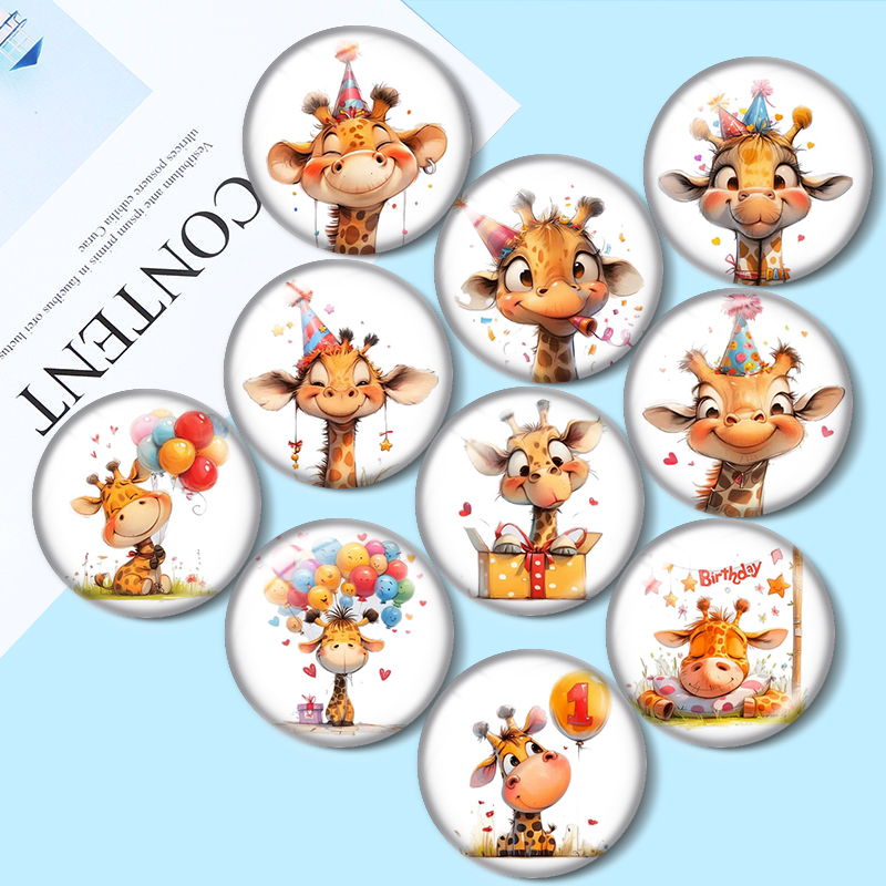 Quirky giraffe clipart Coloure - огляд і ціна Jewelry Making Drawing