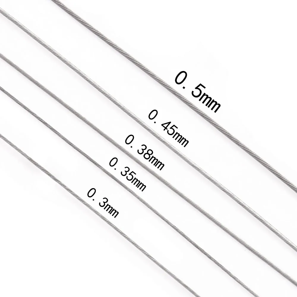 328 ft/100m 7 Strands Stainles - огляд і ціна Jewelry Making Thread