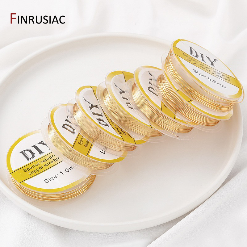 14K Gold Plated Copper Wire Fo - огляд і ціна Jewelry Making Thread