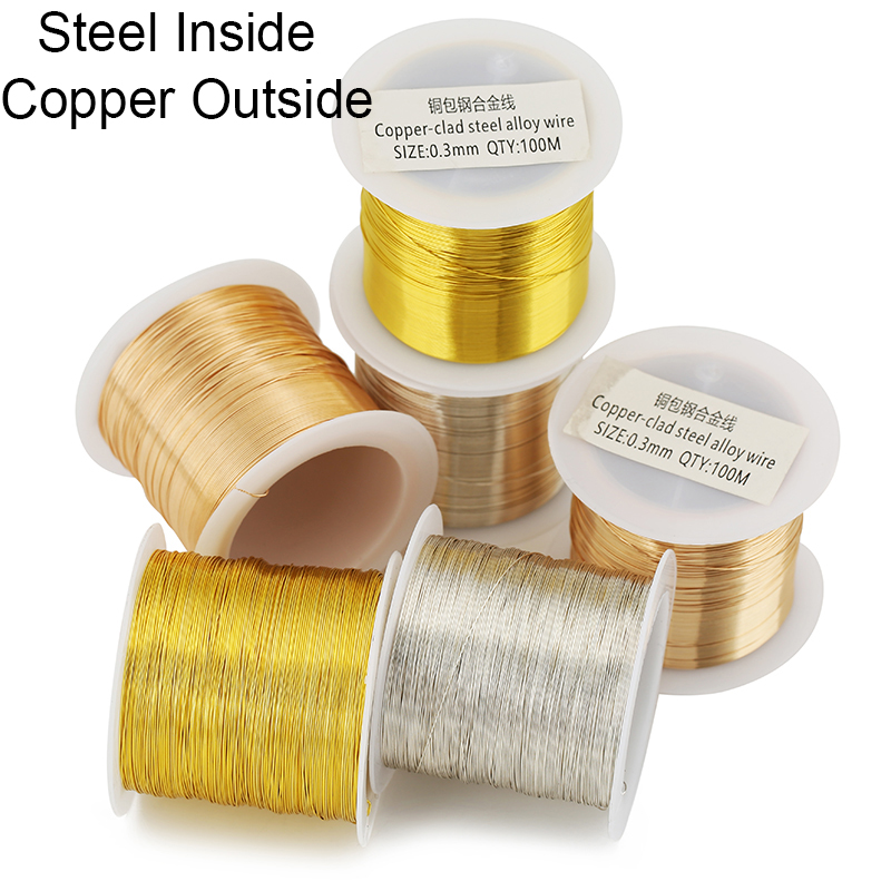 100meters Copper Stainless Ste - огляд і ціна Jewelry Making Thread