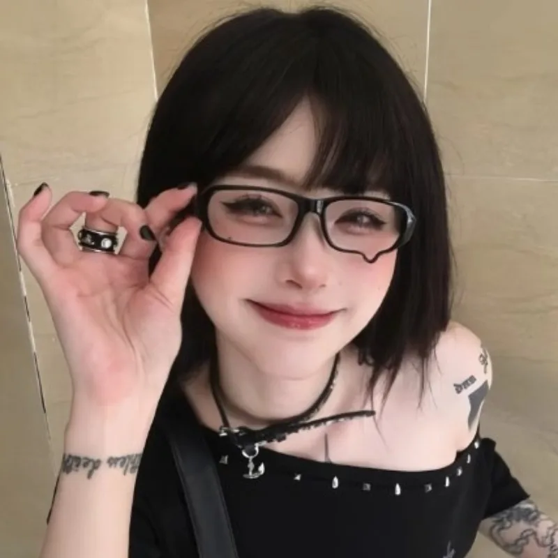 Anime Y2K Cosplay Glasses With - огляд і ціна Jewelry Making Glasses
