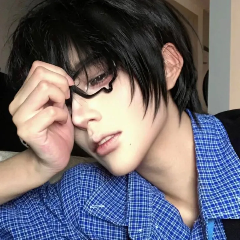 Anime Y2K Cosplay Glasses With - огляд і ціна Jewelry Making Glasses