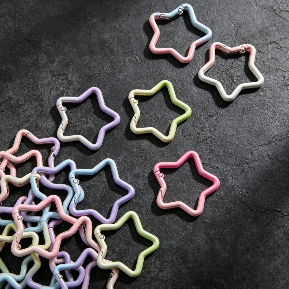 5PCS Gradient Star Shape Sprin - огляд і ціна Jewelry Making A Ring